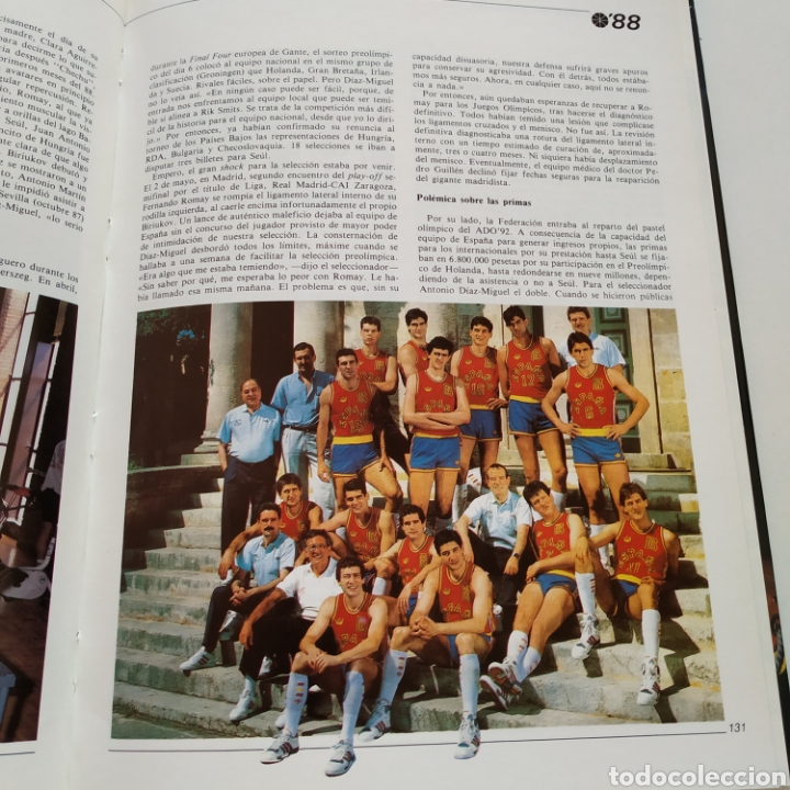 Coleccionismo deportivo: Libro del a&ntilde;o 88 del baloncesto espa&ntilde;ol - Foto 8