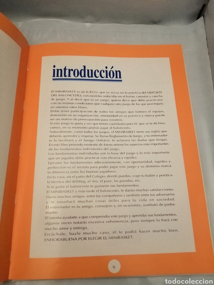 Coleccionismo deportivo: El Minibasket: Sus fundamentos - Foto 3