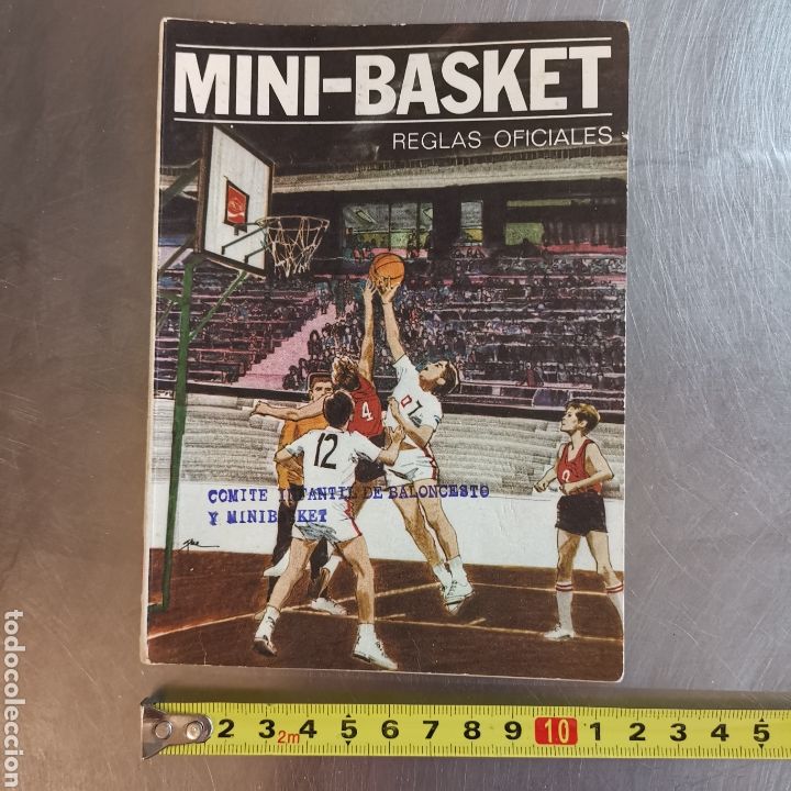 Coleccionismo deportivo: Librito de Las Reglas oficiales del Mini-Basket de 1971 - Foto 1