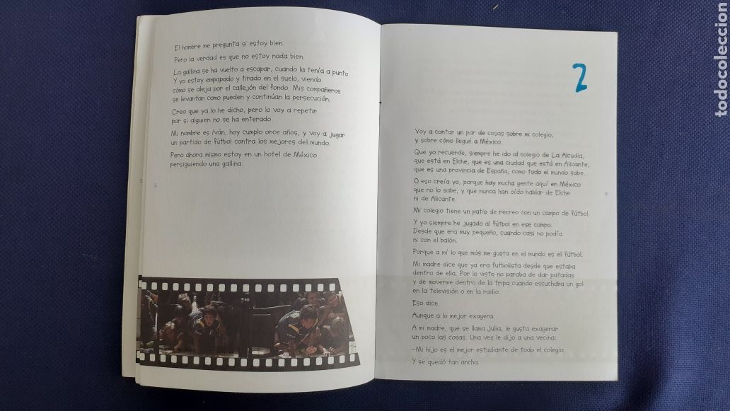 Coleccionismo deportivo: EL SUE&Ntilde;O DE IVAN, ROBERTO SANTIAGO, EL LIBRO DE LA PELICULA. - Foto 3