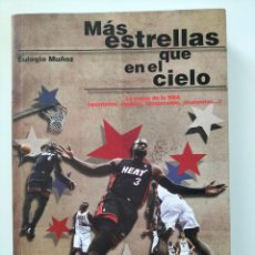 Coleccionismo deportivo: MÁS ESTRELLAS QUE EN EL CIELO. LO MEJOR DE LA NBA. EULOGIO MUÑOZ. FOTOS. ESTADÍSTICAS.. Lote 320436948