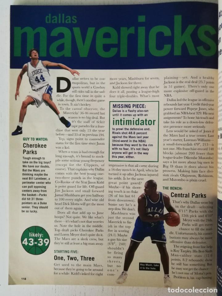 Coleccionismo deportivo: Revista NBA ESPN Pro Basketball 1995-96 - Foto 4