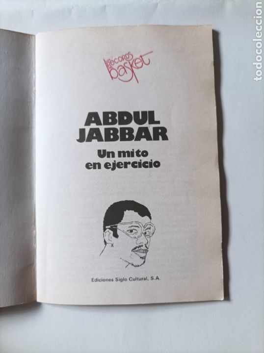 Coleccionismo deportivo: Abdul Jabbar. Un mito en ejercicio. El baloncesto es su vida. - Foto 2