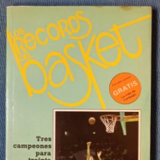 Coleccionismo deportivo: RECORDS DEL BASKET N° 1: TRES CAMPEONES PARA TREINTA LIGAS (SIGLO CULTURAL 1986). Lote 359041750