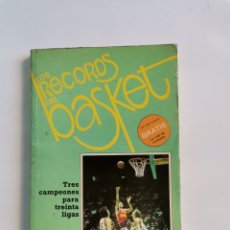Coleccionismo deportivo: LOS RECORDS DEL BASKET EDICIONES SIGLO CULTURAL 1986. Lote 367858621