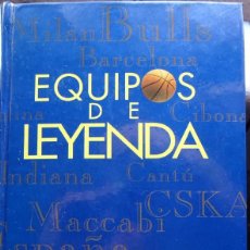 Coleccionismo deportivo: LIBRO DE FÚTBOL: EQUIPOS DE LEYENDA. Lote 376760354
