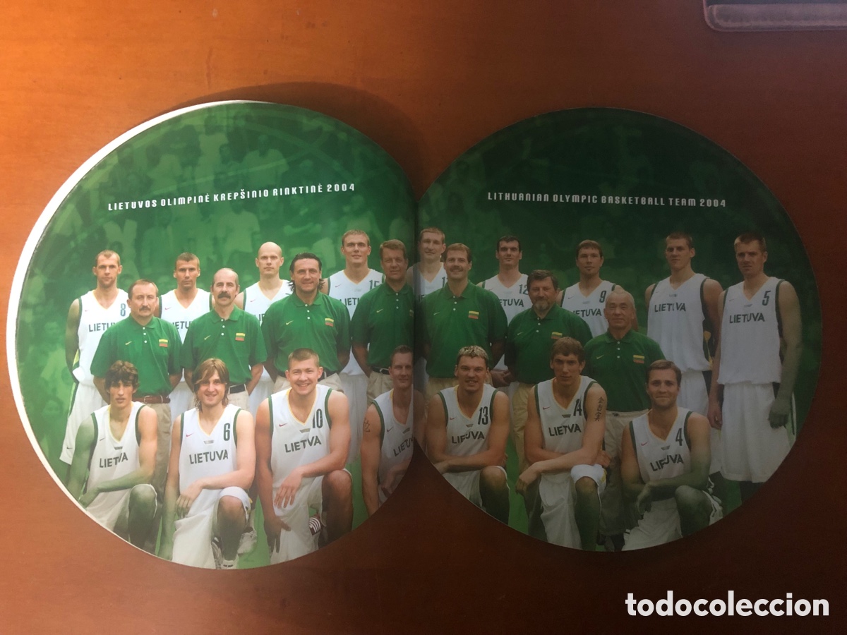 Coleccionismo deportivo: Gu&iacute;a de la Selecci&oacute;n Lituana de Baloncesto 2004 - Foto 2