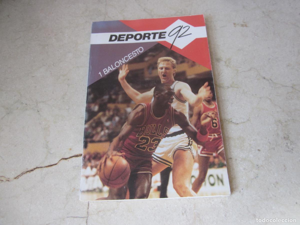 Coleccionismo deportivo: DEPORTE 92 - BALONCESTO - EDITORIAL 92 1989 - Foto 1