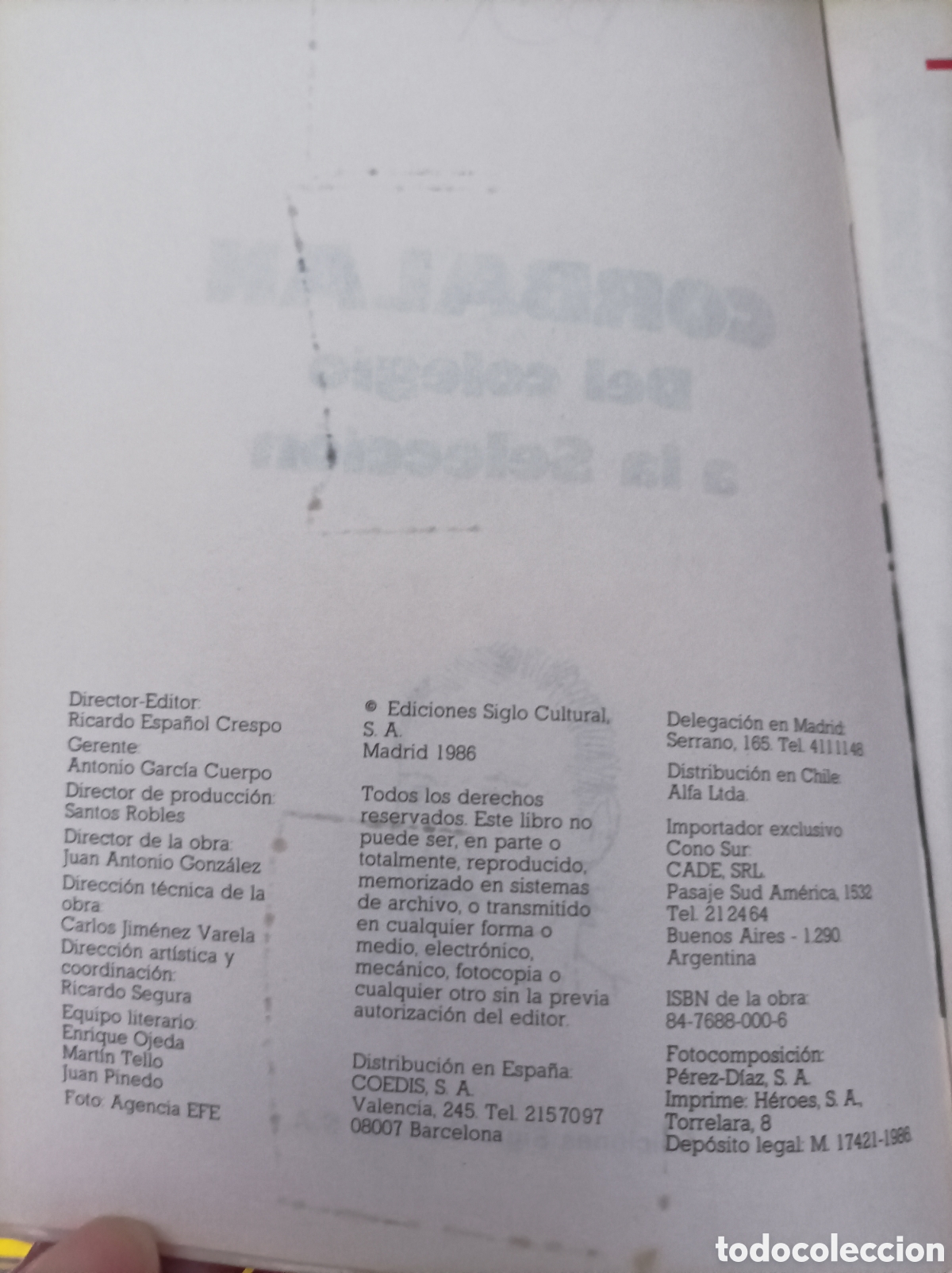 Coleccionismo deportivo: Corbalan del colegio a la seleccion- baloncesto - Foto 7
