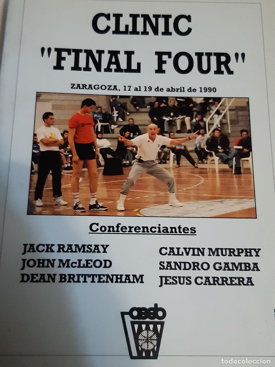 Coleccionismo deportivo: Clinic Final four baloncesto Jack Ramsay - Foto 1
