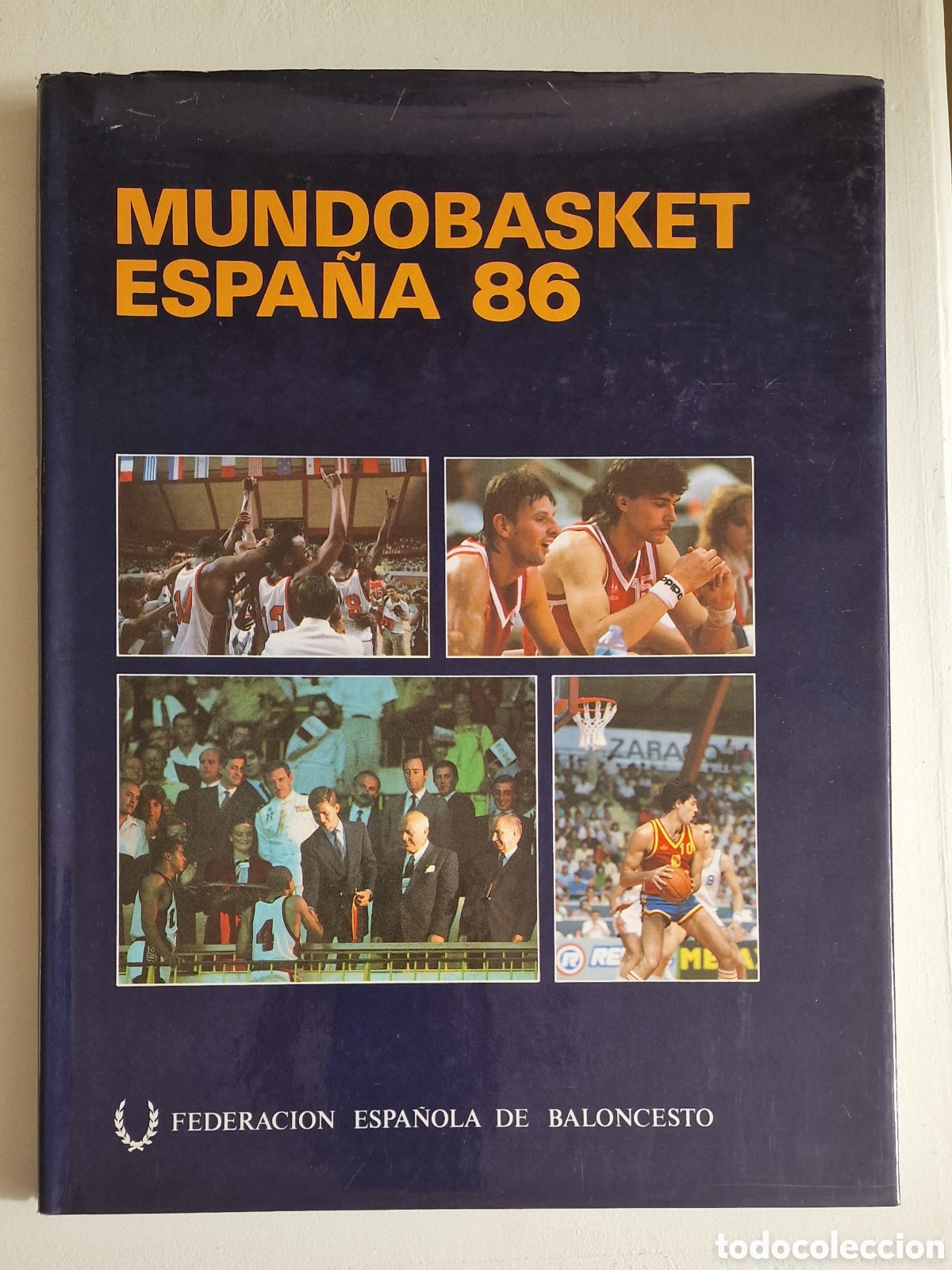 Coleccionismo deportivo: Libro MUNDOBASKET ESPA&Ntilde;A 86 - Foto 1