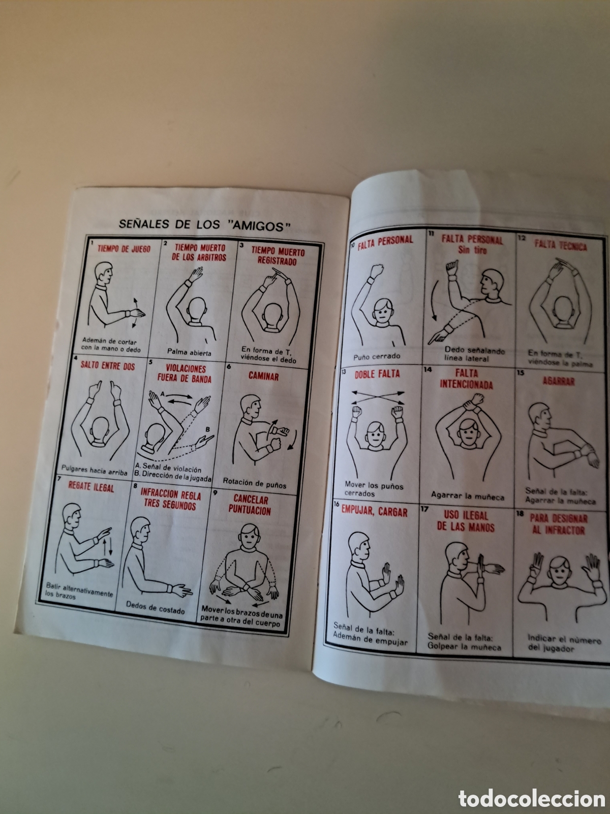 Coleccionismo deportivo: Mini-basket reglas del juego 1966 - Foto 6