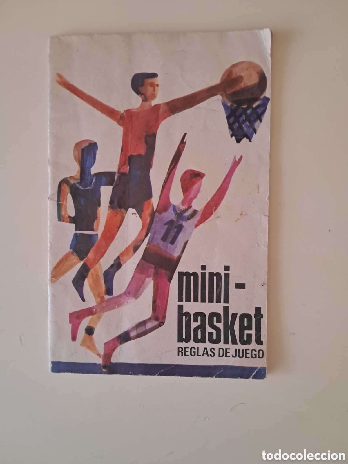 Coleccionismo deportivo: Mini-basket reglas del juego 1966 - Foto 2