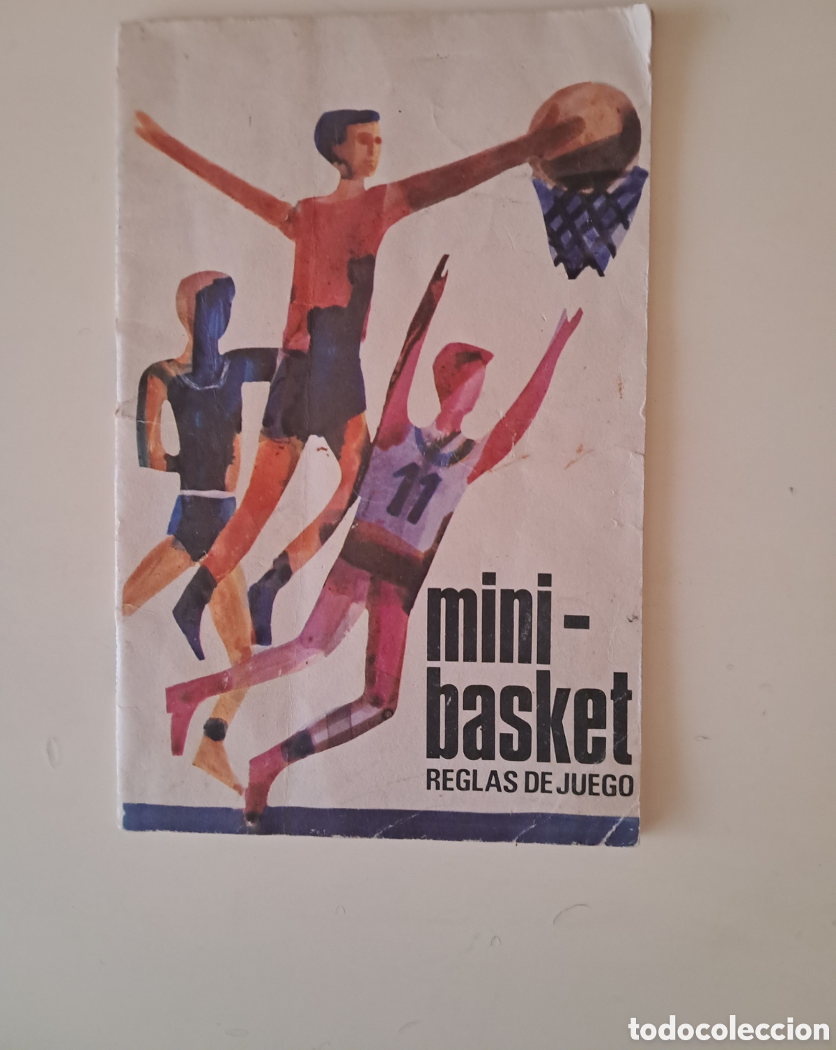 Coleccionismo deportivo: Mini-basket reglas del juego 1966 - Foto 1