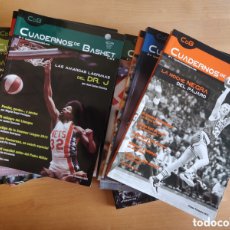 Coleccionismo deportivo: COLECCIÓN COMPLETA DE LOS 11 NÚMEROS DE LA REVISTA DE BALONCESTO 'CUADERNOS DE BASKET'