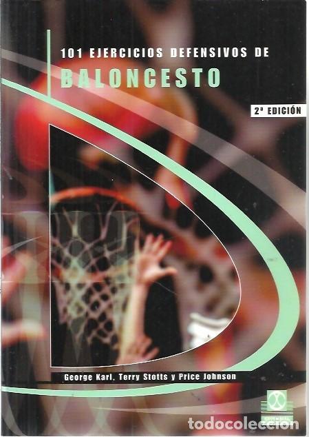 Coleccionismo deportivo: 101 EJERCICIOS DEFENSIVOS DE BALONCESTO GEORGE KARI - Foto 1