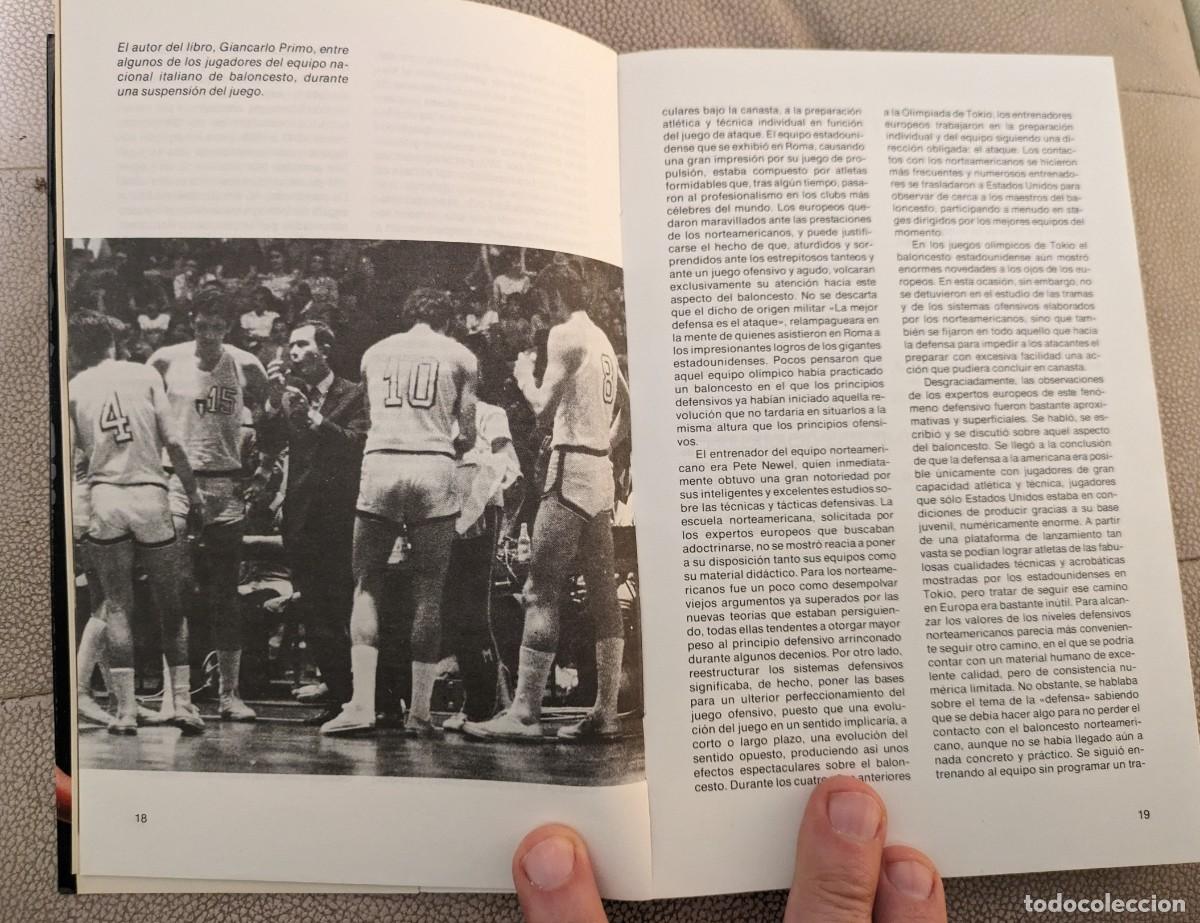 Coleccionismo deportivo: Baloncesto. La defensa. G. Primo - Foto 3