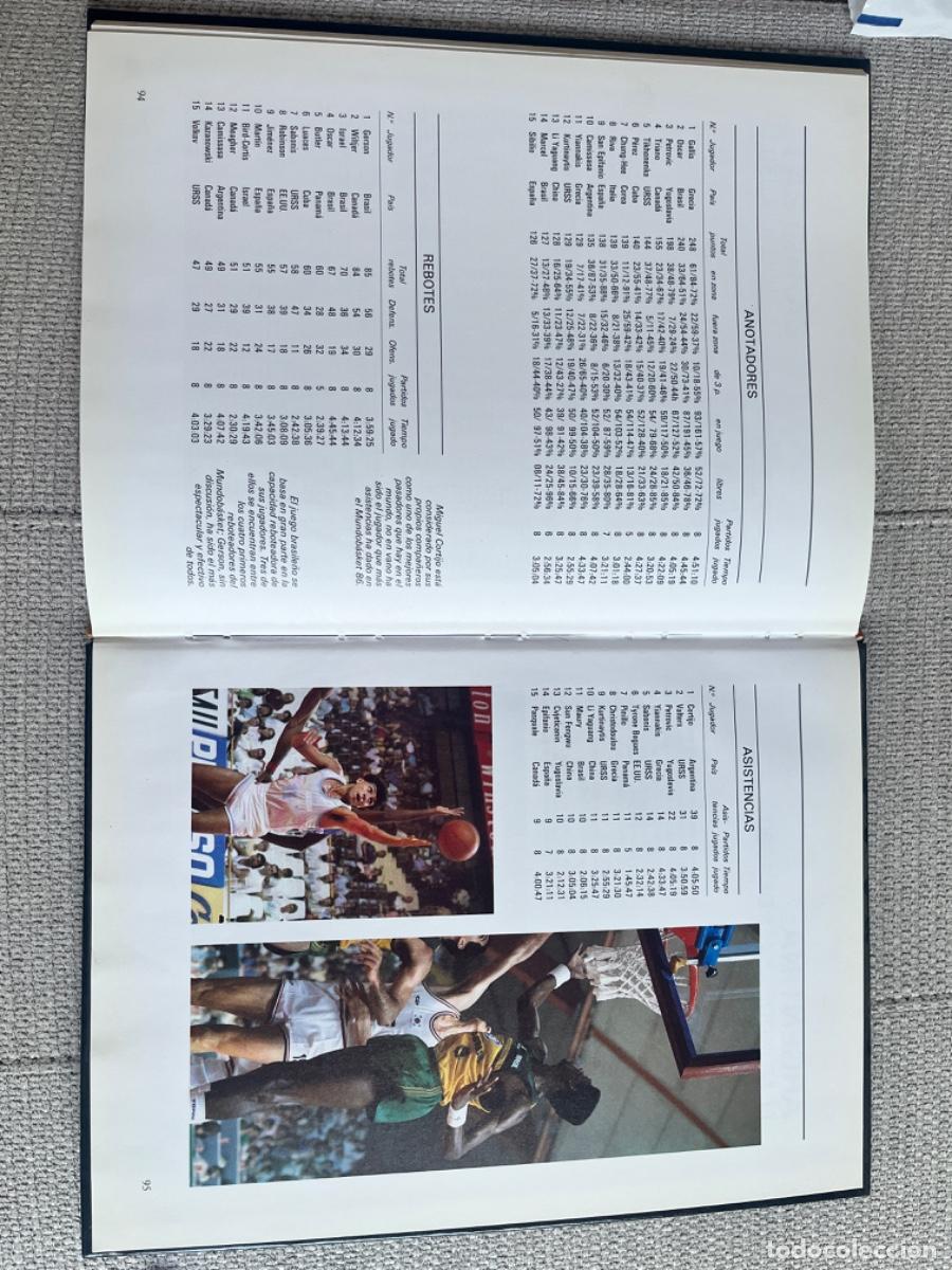 Coleccionismo deportivo: CV2. LIBRO MUNDO BASKET ESPA&Ntilde;A 86 - Foto 3