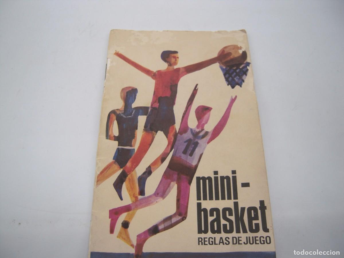 Coleccionismo deportivo: reglas de juego mini basket 1966 - Foto 1