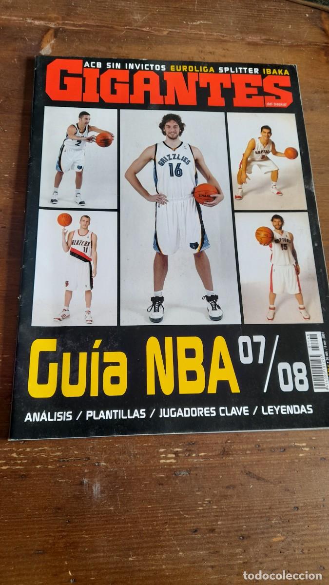 Collezionismo sportivo: Revista gigantes Basket 1148 Tiago Splitter Serge Ibaka Paco araña clara bermejo