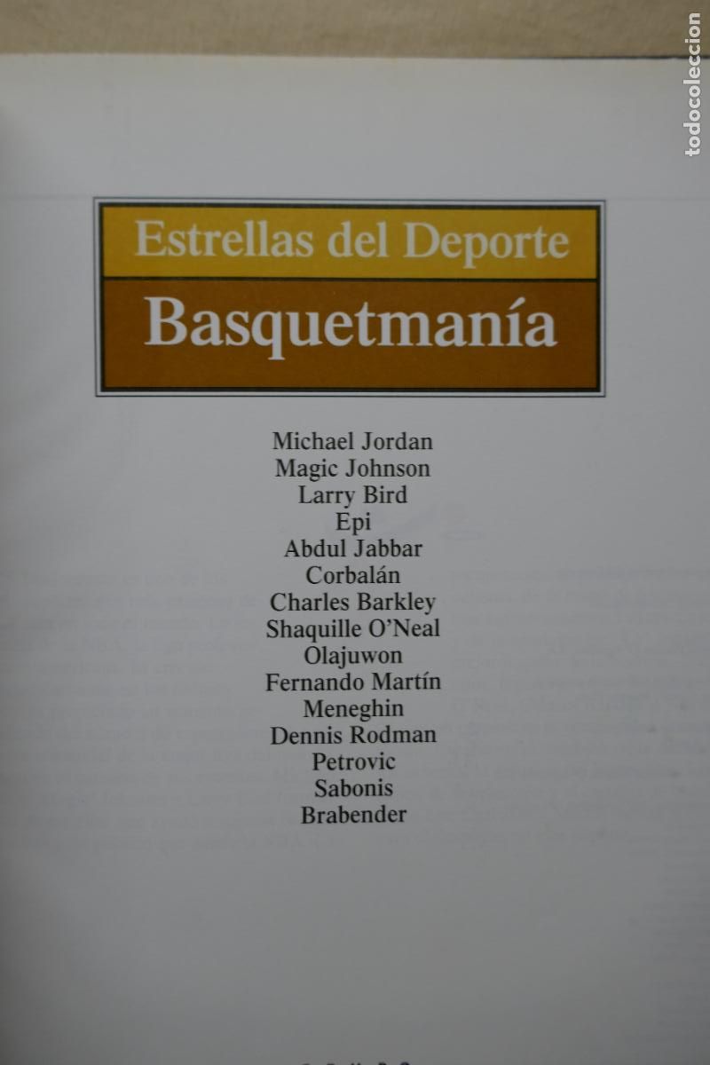 Coleccionismo deportivo: BASQUETMANIA - ESTRELLAS DEL DEPORTE - ESTRELLAS DEL DEPORTE - Foto 5