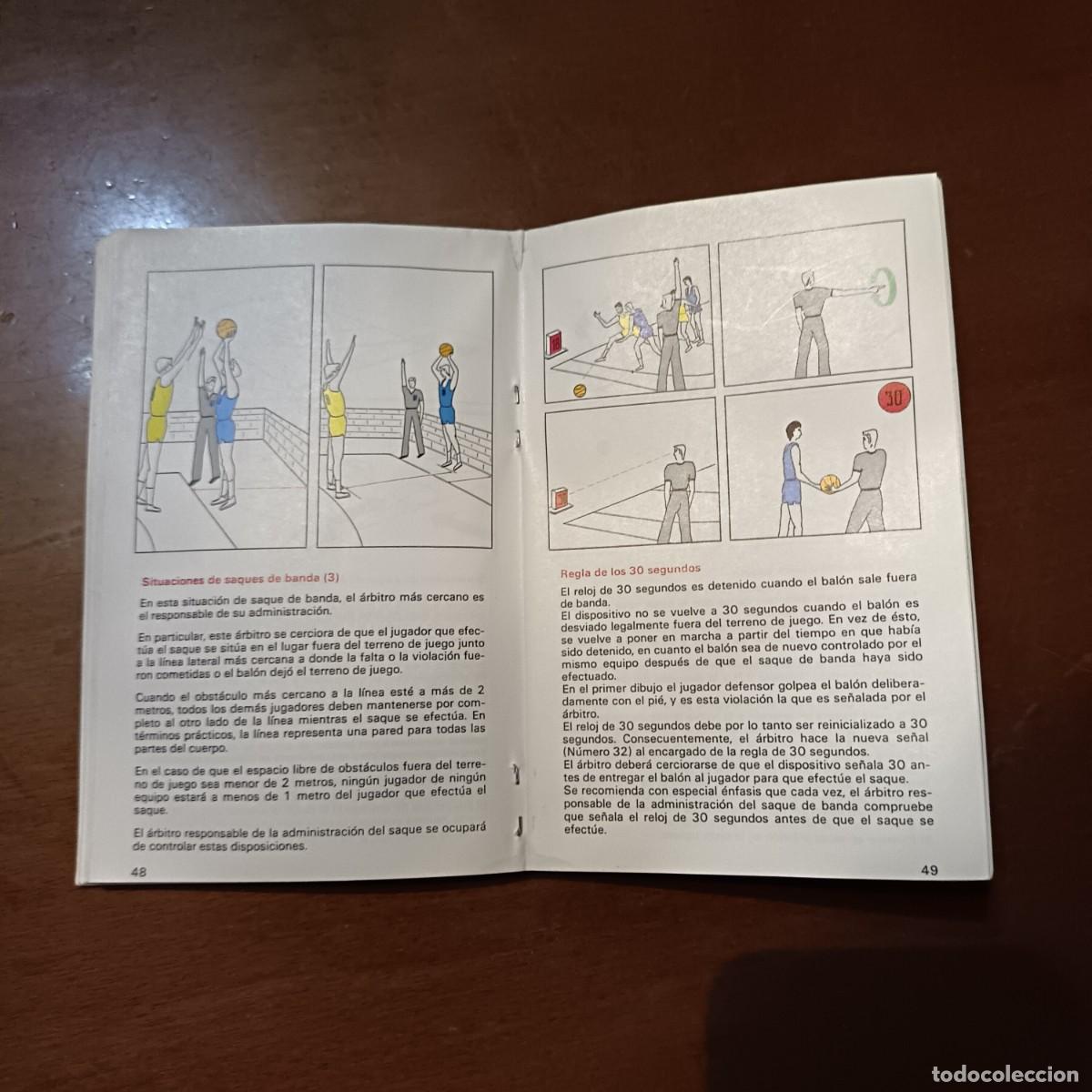 Coleccionismo deportivo: FIBA. MANUAL DEL ARBITRO 1986 - Foto 4