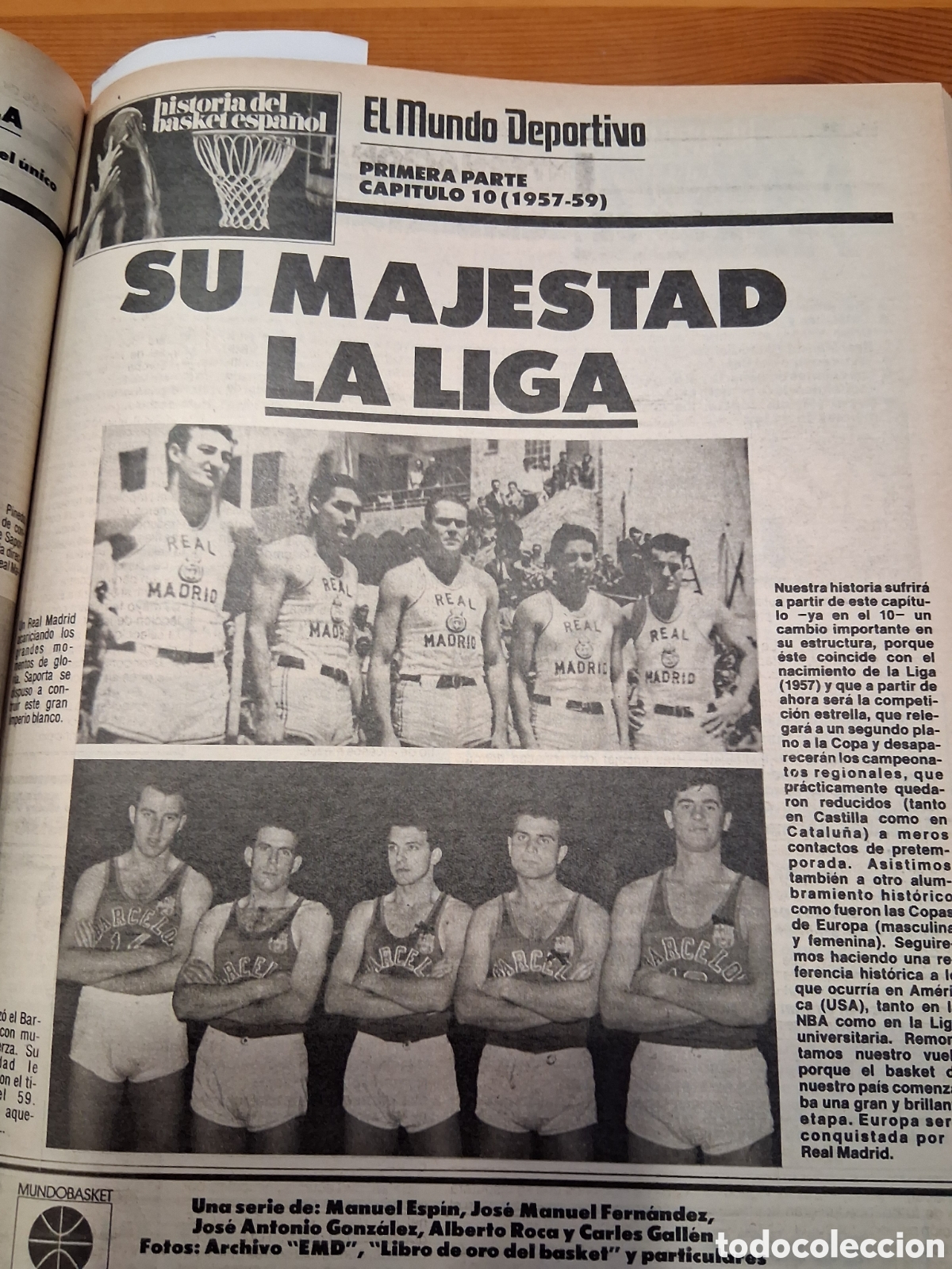 Coleccionismo deportivo: HISTORIA DEL BASKET ESPA&Ntilde;OL. - Foto 6