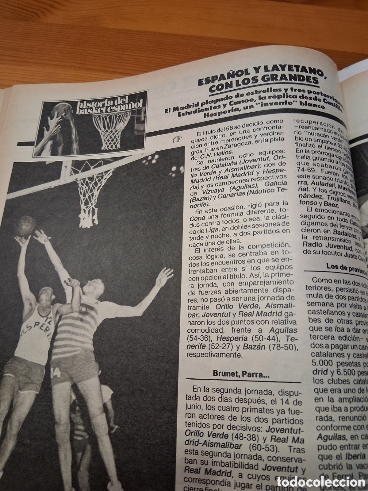 Coleccionismo deportivo: HISTORIA DEL BASKET ESPA&Ntilde;OL. - Foto 7