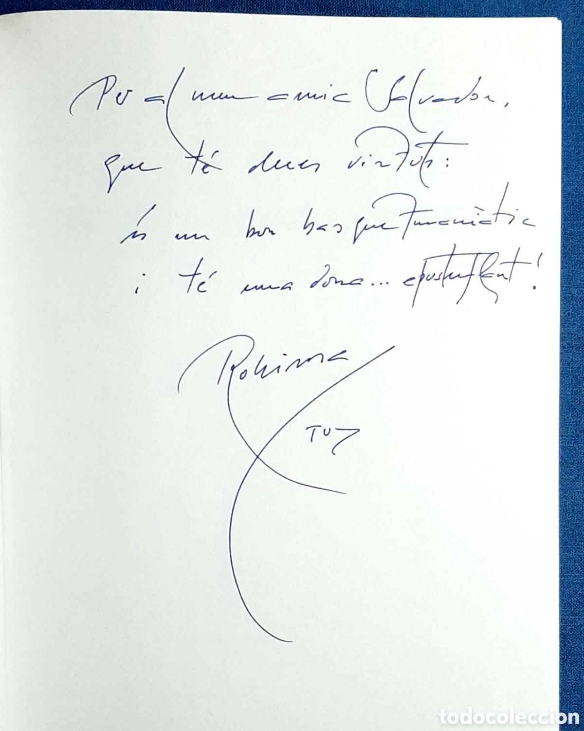 Coleccionismo deportivo: A PROP DE LES ESTRELLES DE L'NBA. JORDI ROBIROSA. DEDICAT&Ograve;RIA. DEDICAT. 2010. BASQUET. BALONCESTO.