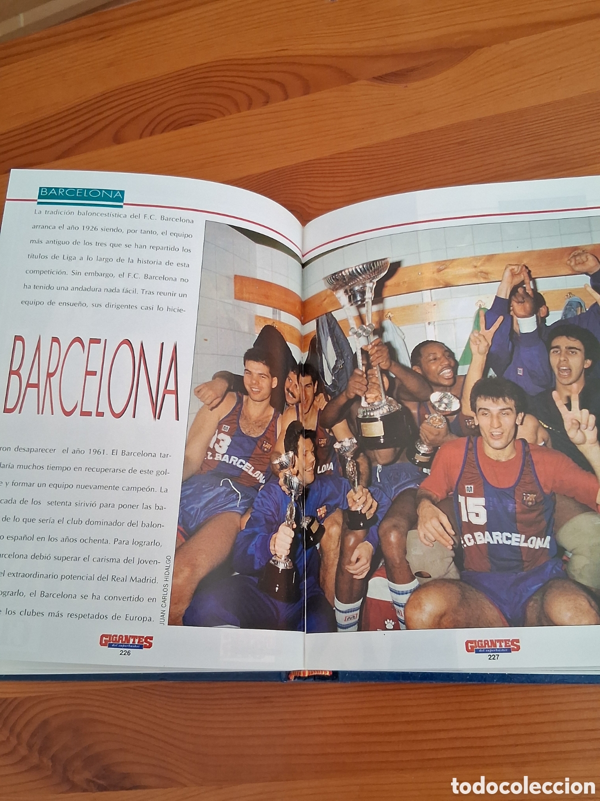 Coleccionismo deportivo: EQUIPOS DE LEYENDA. GIGANTES. - Foto 15