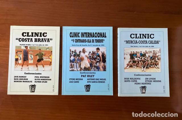 Coleccionismo deportivo: Conferencias entrenadores baloncesto: Clinic AEEB.
