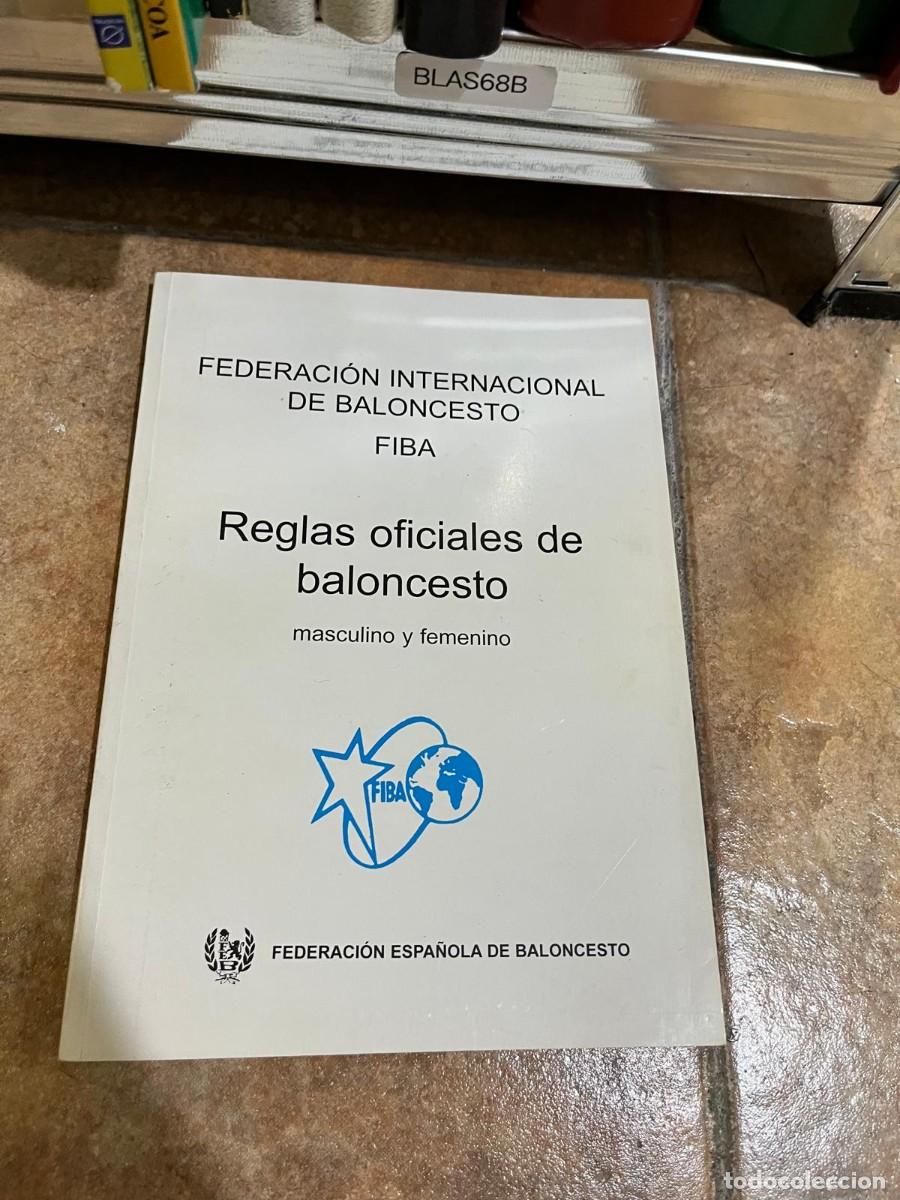 Coleccionismo deportivo: BLAS68B &ndash; Reglas oficiales de baloncesto (masculino y femenino) &ndash; Federaci&oacute;n Espa&ntilde;ola de Baloncesto