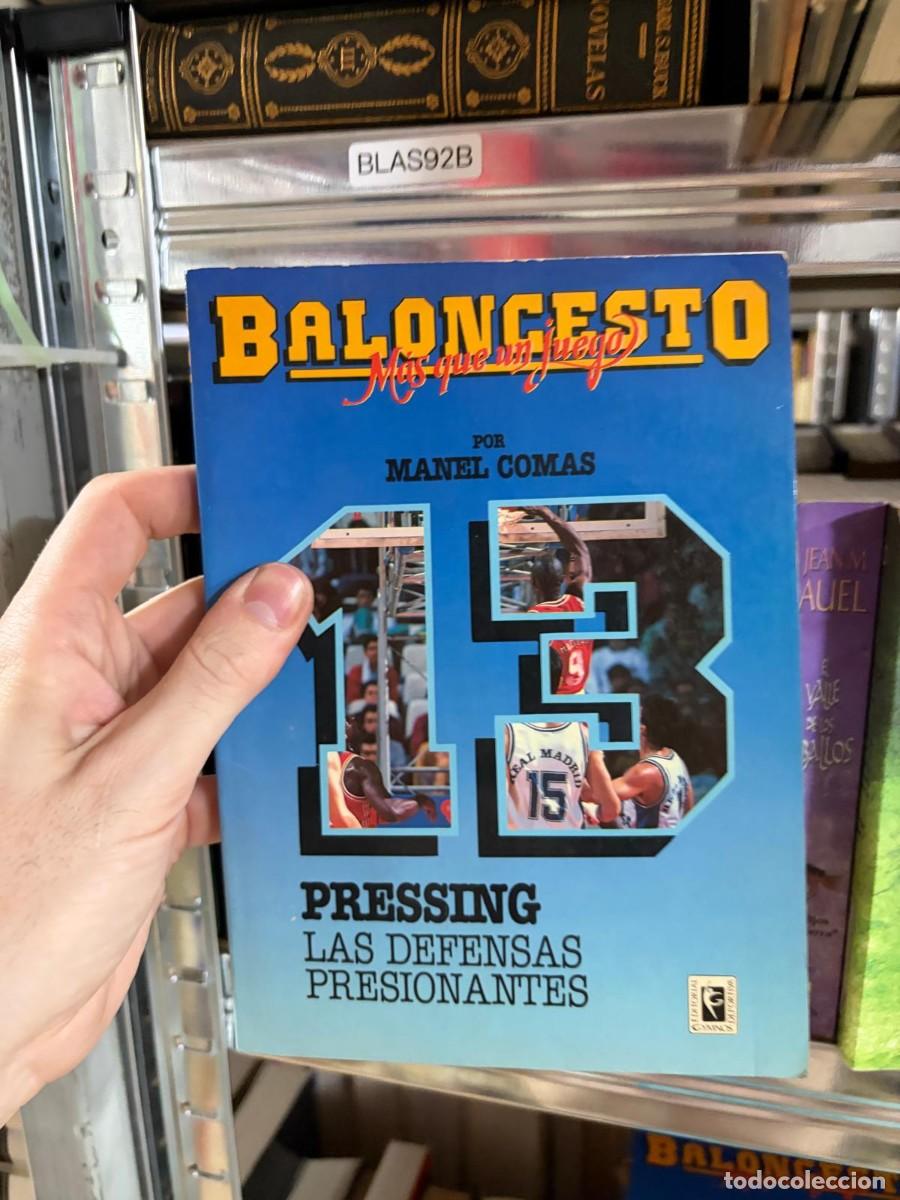 Coleccionismo deportivo: BLAS92B Manel Comas Baloncesto m&aacute;s que un juego 13 Pressing: Las defensas presionantes Editorial Gym
