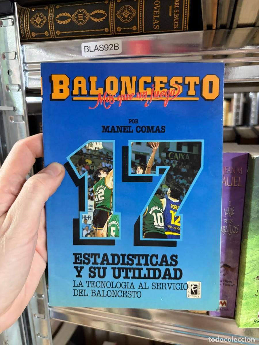 Coleccionismo deportivo: BLAS92B Manel Comas Baloncesto m&aacute;s que un juego 17 Estad&iacute;sticas y su utilidad: La tecnolog&iacute;a al serv