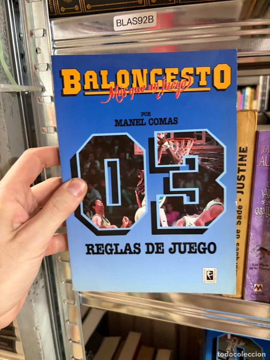 Coleccionismo deportivo: BLAS92B Manel Comas Baloncesto m&aacute;s que un juego 03 Reglas de juego Editorial Gymnos