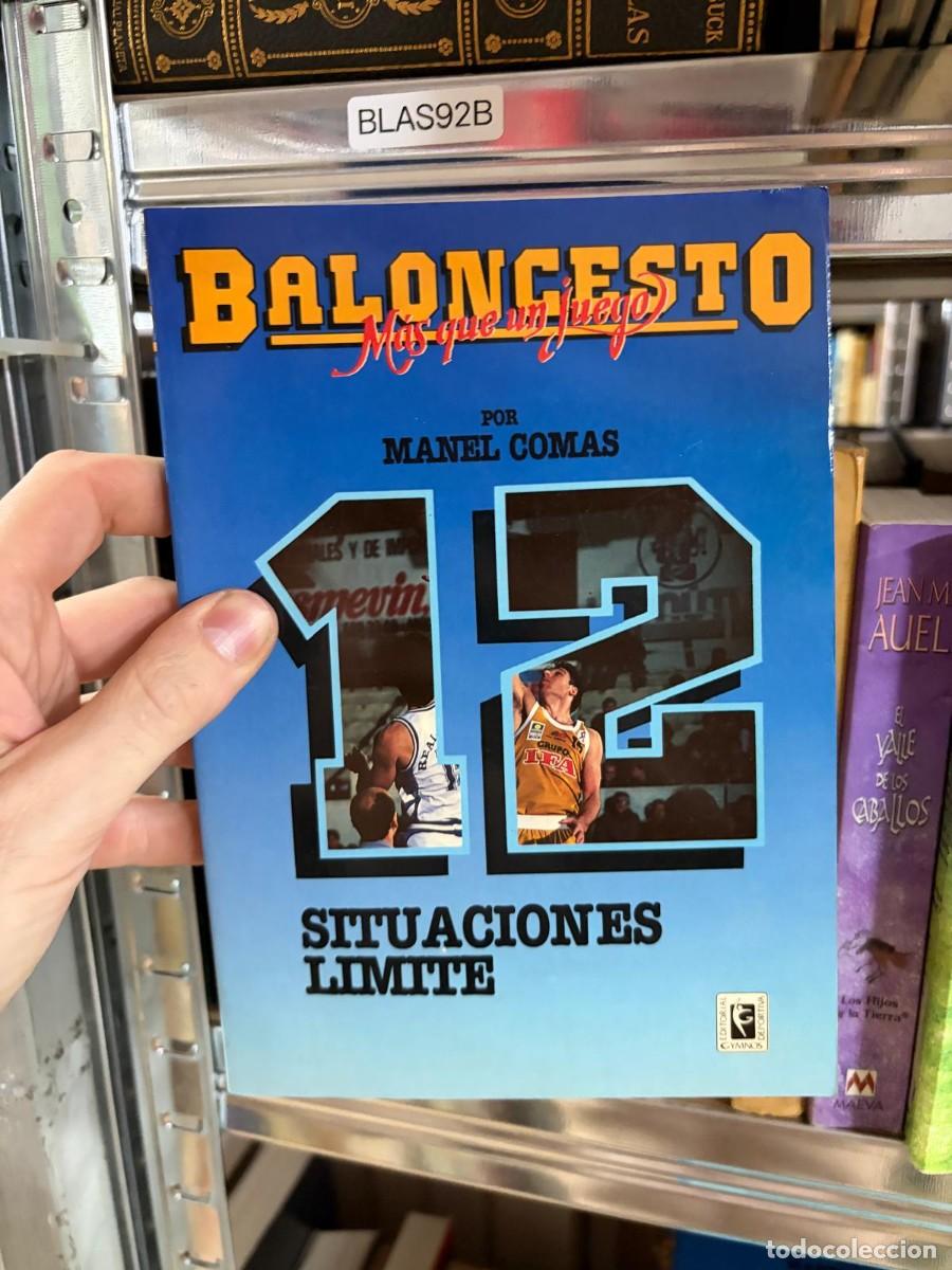 Coleccionismo deportivo: BLAS92B Manel Comas Baloncesto m&aacute;s que un juego 12 Situaciones l&iacute;mite Editorial Gymnos