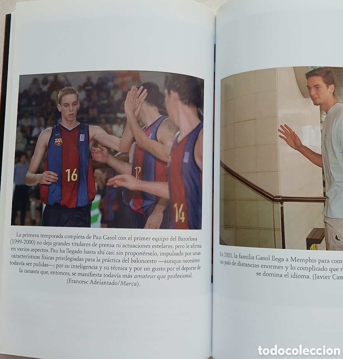 Coleccionismo deportivo: LOS GASOL - NOELIA ROM&Aacute;N - Foto 2
