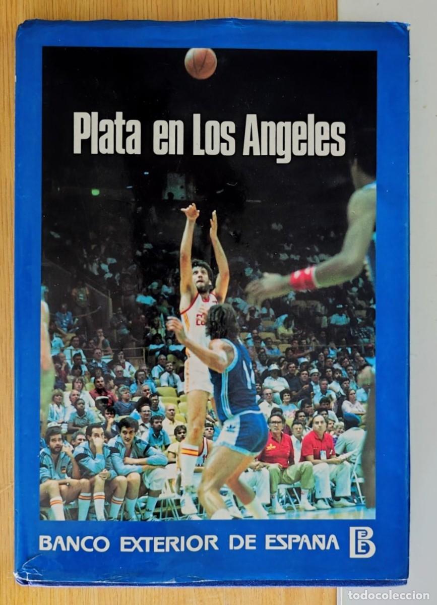 Coleccionismo deportivo: LIBRO - BALONCESTO BASKETBALL- PLATA en LOS ANGELES- ESPA&Ntilde;A JUEGOS OL&Iacute;MPICOS 1984- MICHAEL JORDAN