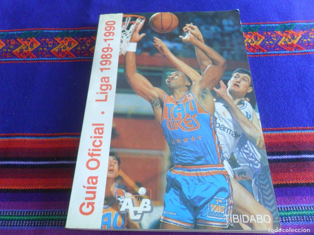 Sammelleidenschaft Sport: BALONCESTO GU&Iacute;A OFICIAL ACB LIGA 1989 1990. 170 P&Aacute;GINAS A TODO COLOR. MUY RARA.