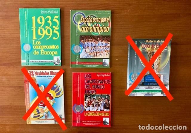 Coleccionismo deportivo: Libros de historia del baloncesto.