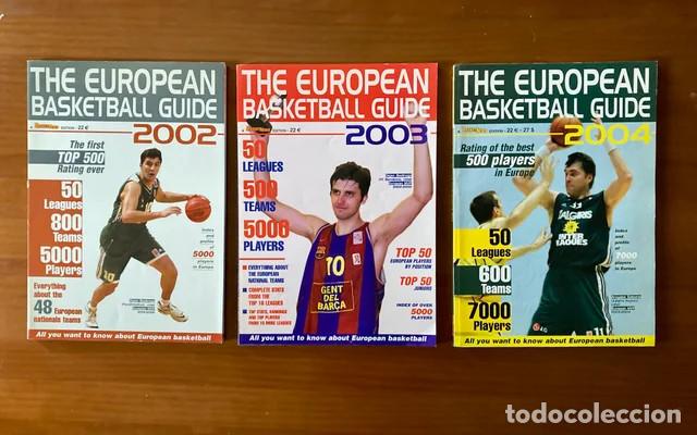 Coleccionismo deportivo: Gu&iacute;as & anuarios oficiales de baloncesto.