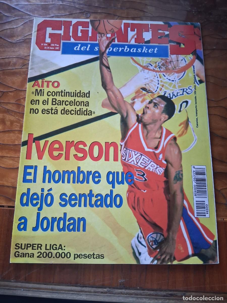 Coleccionismo deportivo: Revista baloncesto GIGANTES basket 594 Jose Antonio Para&iacute;so Aito Garc&iacute;a Reneses Linton Townes