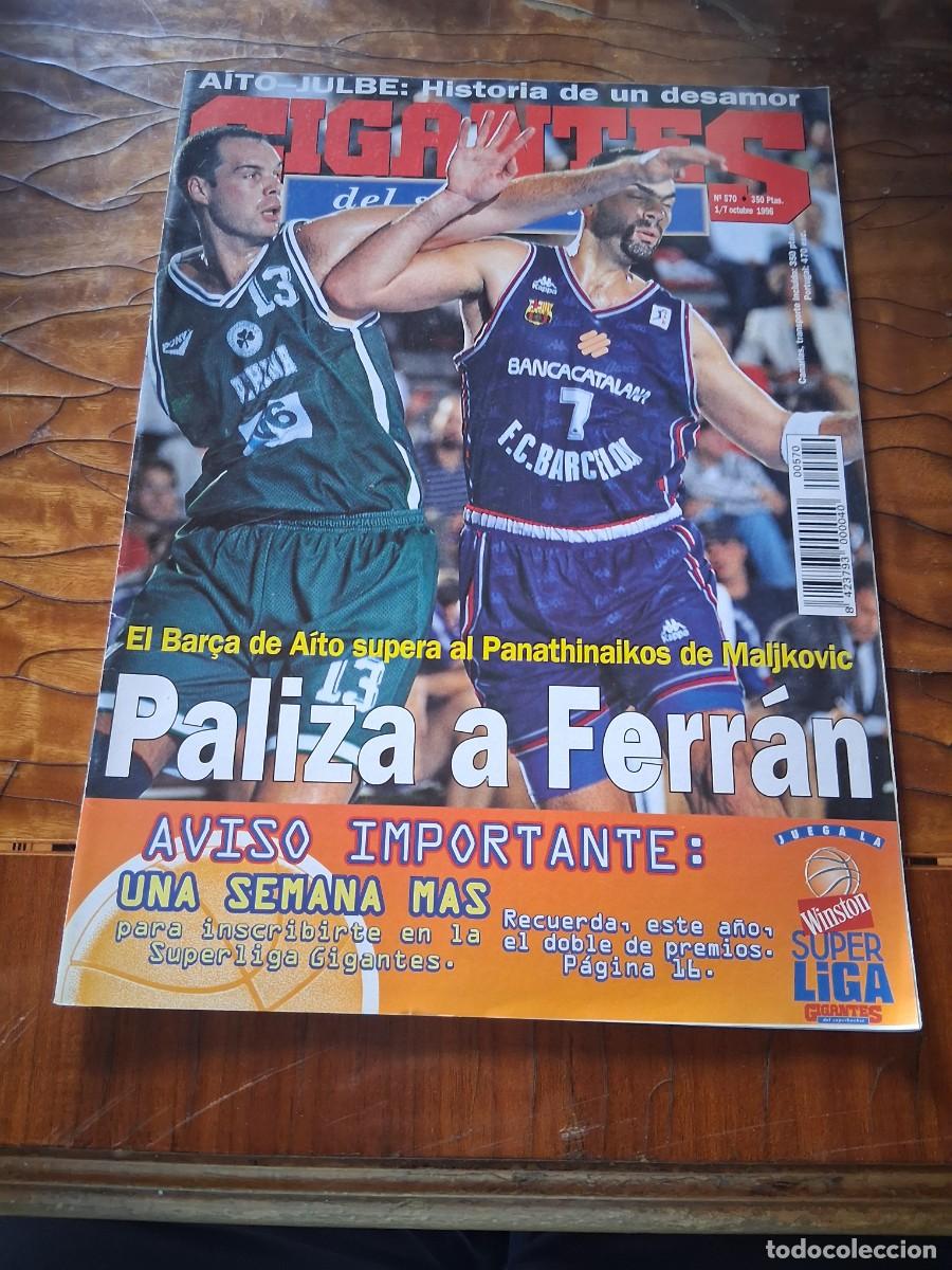 Coleccionismo deportivo: Revista baloncesto GIGANTES basket 570 SUPERBASKET Malgorzata Dydek Johnny Rogers