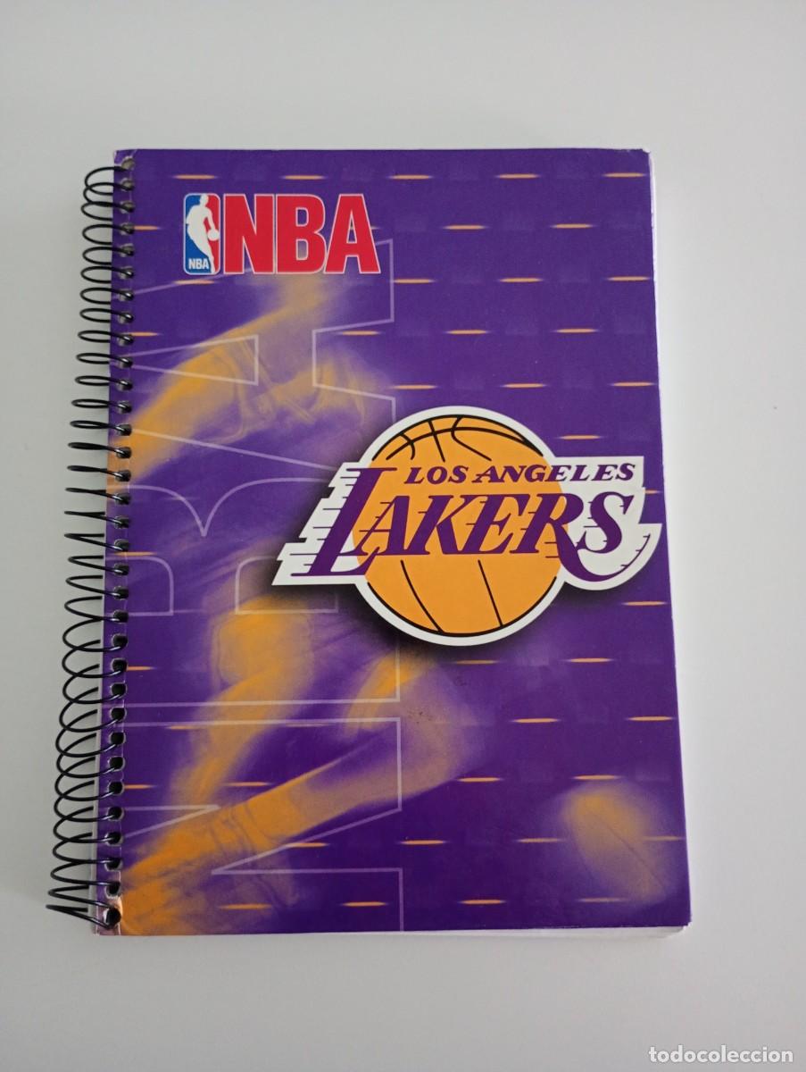 Coleccionismo deportivo: Libreta Los Angeles Lakers vintage a&ntilde;o 1999 oficial NBA