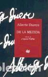 B&uuml;cher: De la medida - Durero, Alberto