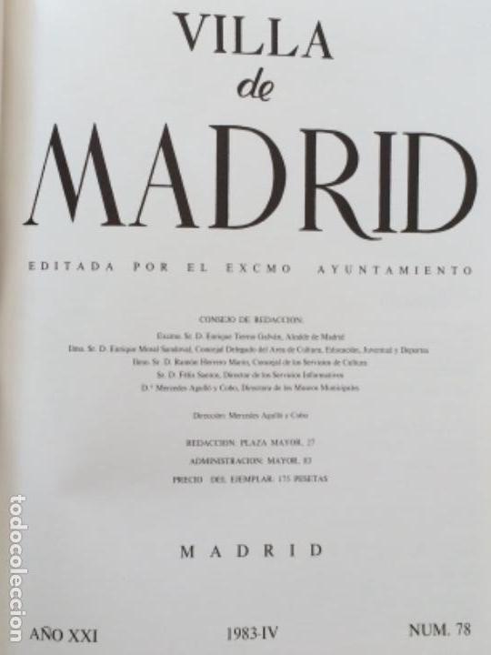 Libros: VILLA DE MADRID , - Foto 2