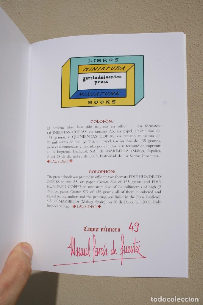 Libros: MICROBIBLIOGRAFIA CERVANTINA - Foto 3