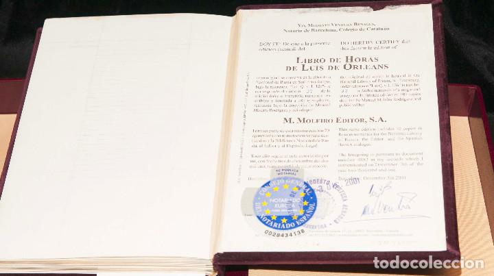 Libros: Libro Horas Luis Orleans - Moleiro Facsimil - Foto 6