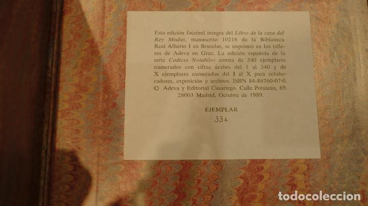 Libros: Libro de la caza Rey Modus - Adeba - Foto 7