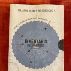 Libros: EDUARDO BERTI. INVENTARIO DE INVENTOS INVENTADOS. IMPEDIMENTA EDITORIAL, 2017. Lote 339716593